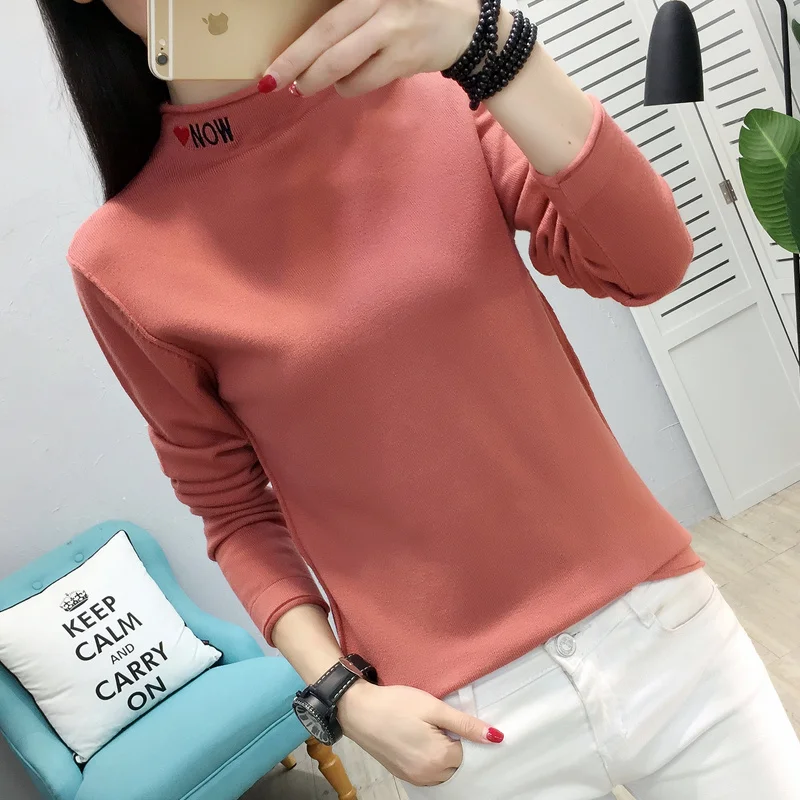 Новинка 2019 красные трикотажные пуловеры с коротким рукавом и круглым вырезом