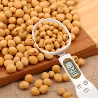 500g0 1g portable lcd digital kitchen scale measuring spoon gram usb spoon cooking food coffee sugar spoon scale kitchen tool