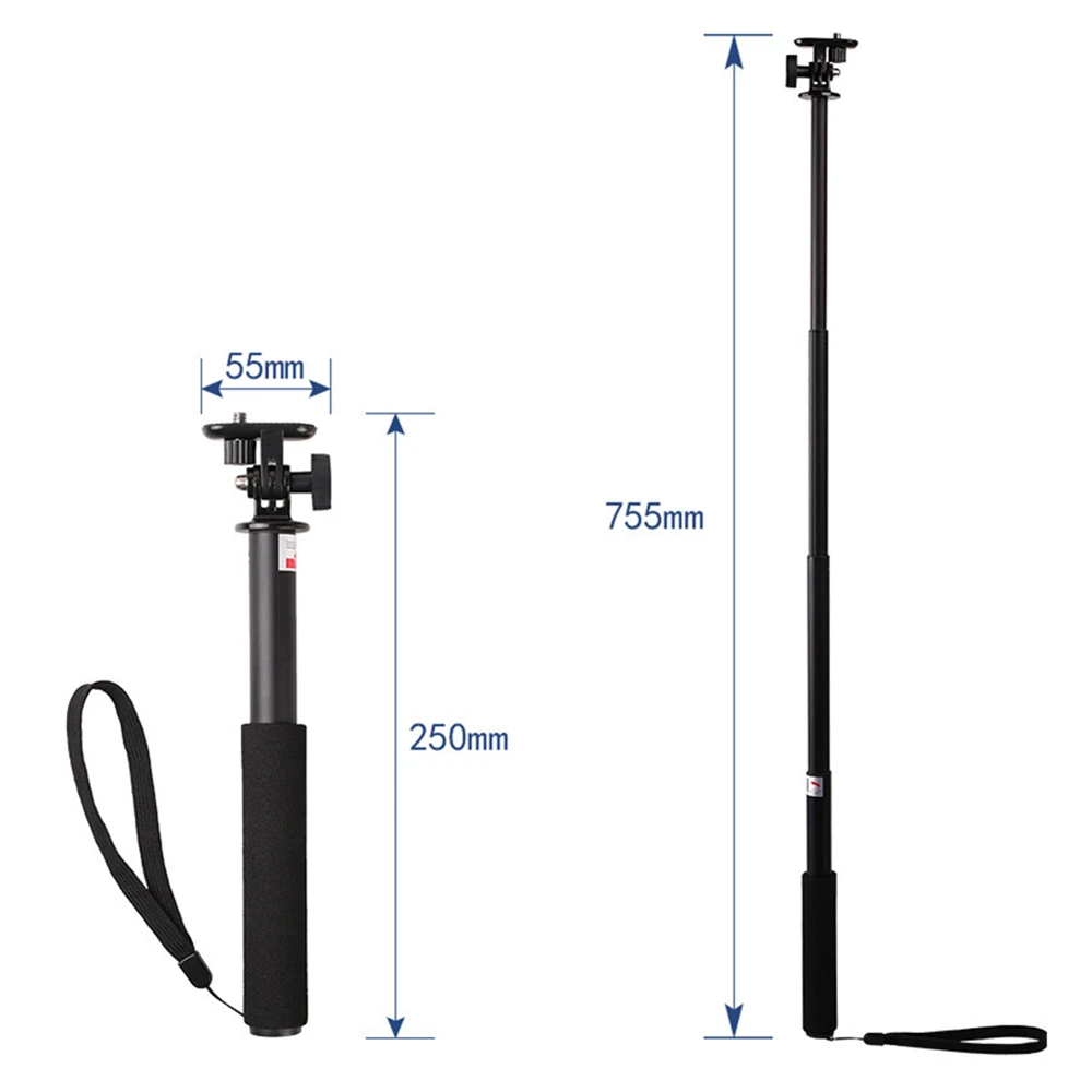 29 дюймов Алюминий с Bluetooth Контролируемая ручным моноподом для экшн Камеры GoPro Hero 9