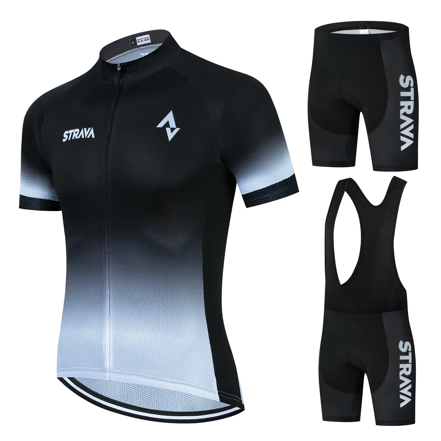 

2021 New STRAVA Summer Breathable Men Cycling Jersey Mtb Cycling Clothing Outdoor hirt Bike Bib Quick Dry Bicycle Equipment