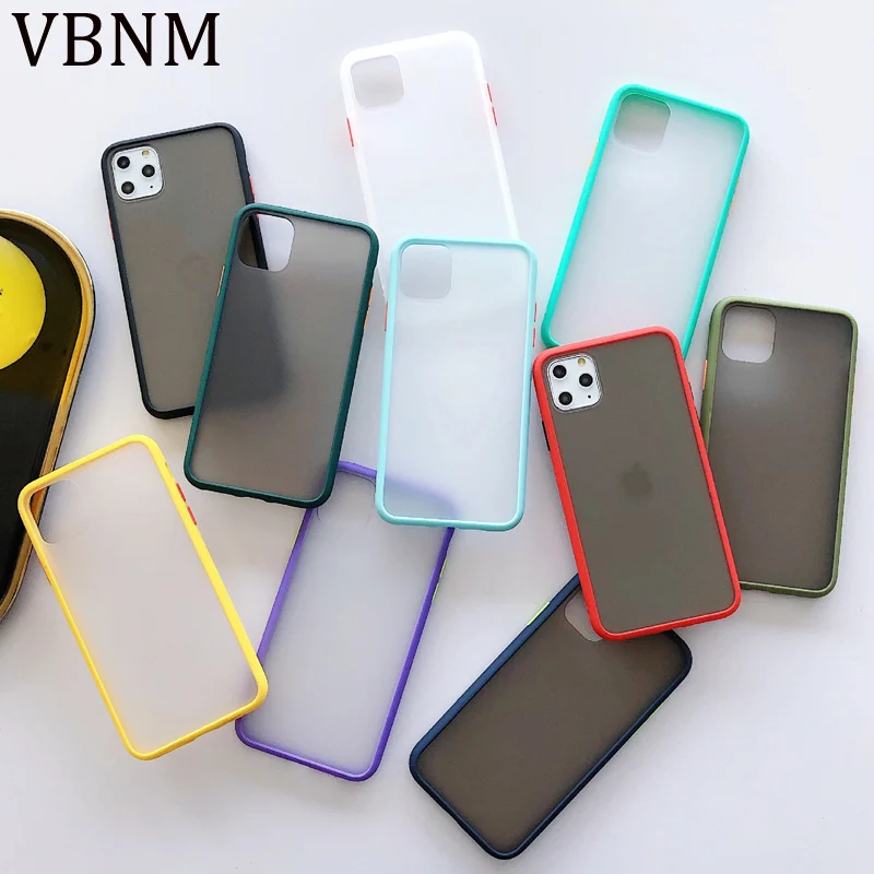 Детский Матовый Прозрачный чехол для телефона iPhone 11 Pro Max XR XS X 7 8 Plus 6 6s силиконовый