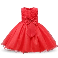 new year girl red christmas dress baby children princess party costume kids dresses for girls clothes santa outfits 2 3 4 5 6t