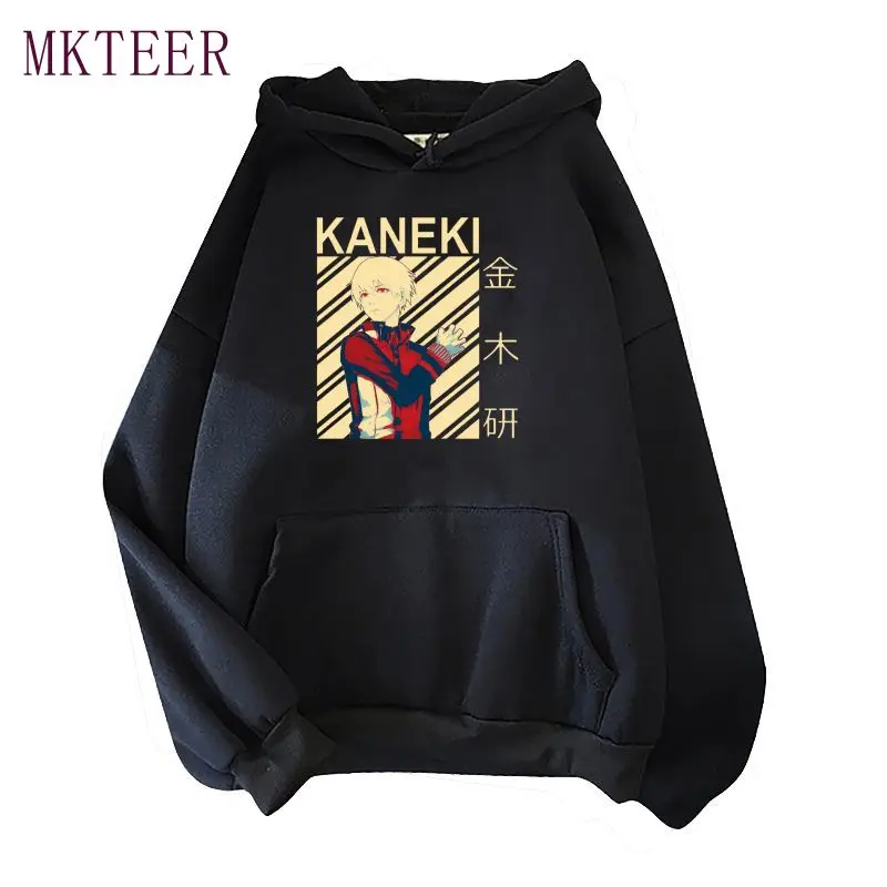 

Токийский Гуль 2021 Новинка Высокое качество аниме канеки мультфильм мужские повседневные толстовки с капюшоном модные Харадзюку Мужская Ул...