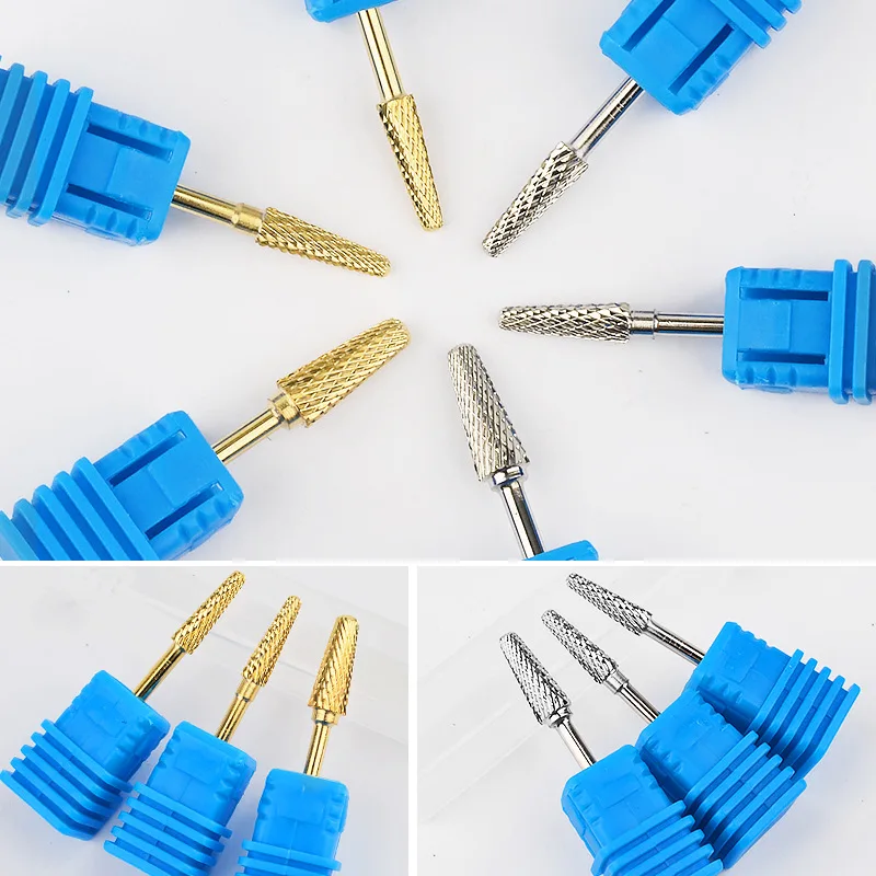 1 штука Вольфрамовая фреза для ногтей из нержавеющей стали электрической машинки