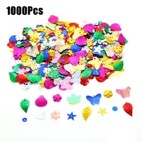 mixed sequins and spangles with holes flat beads assorted sequins for needlework glitter craft clothes sewing jewelry making
