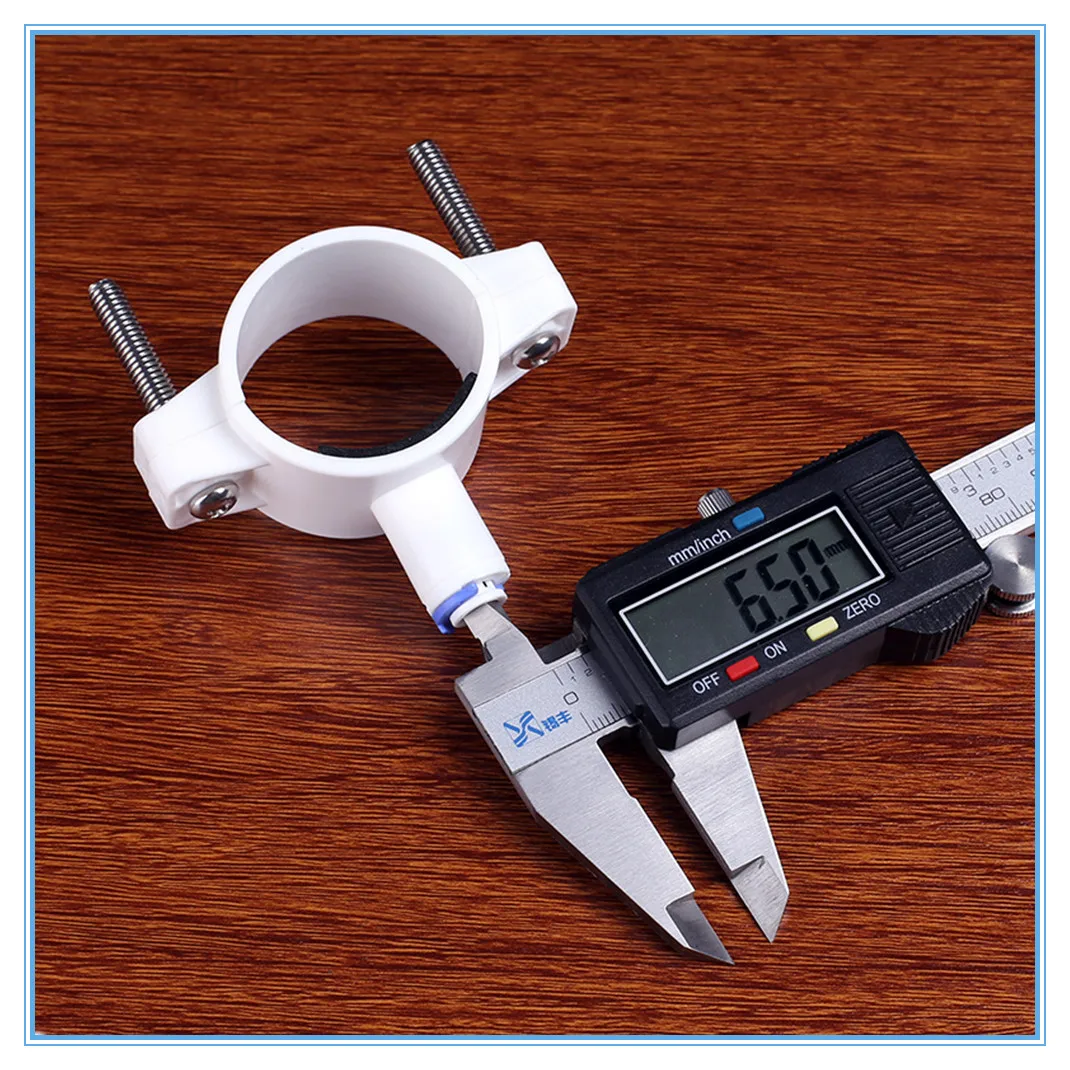 RO 40 мм сливная труба для слива воды зажимы седловых клапанные 1/4 &quotOD шланг