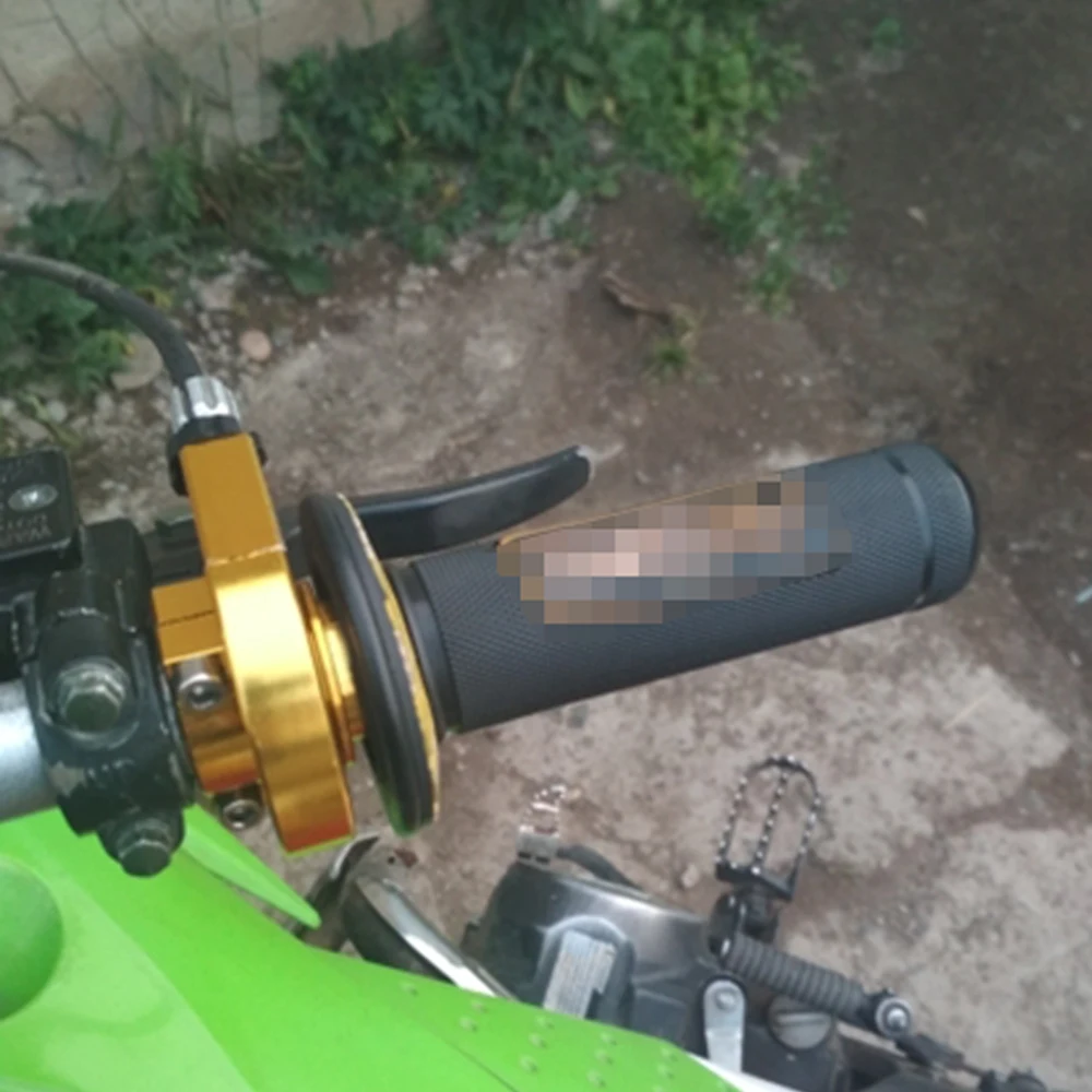 

Alconstar- 3 color Brake Throttle Grip Quick Twister+Brake Cable fit Motorcycle 125 250 Dirt Bike Motorcycle ATV Motocross Race