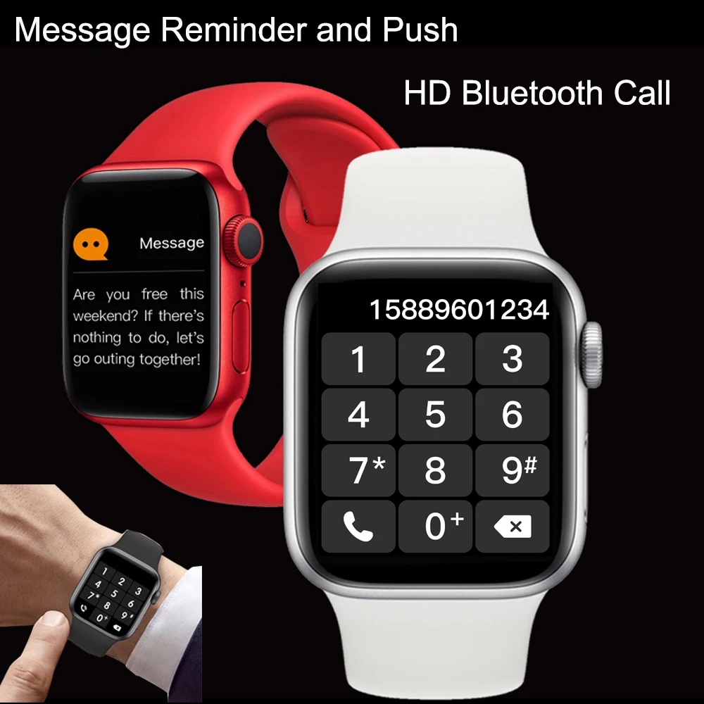 2021 sport smart watch men customize wallpaper smartwatch women sleep heart rate monitor watches for iphone xiaomi huawei iwo free global shipping