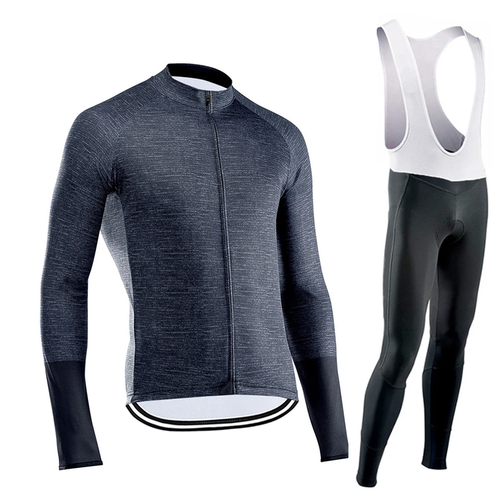 

NEW 2020 Cycling Team Jersey Spring Sportswear Bike Pant Ropa Ciclismo Breathable Pro Bicycling Wear Maillot Long Sleev Clothing
