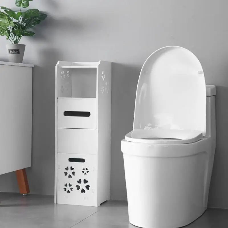 3 слоя шкаф для хранения принадлежностей в ванной комнате туалет шампуни