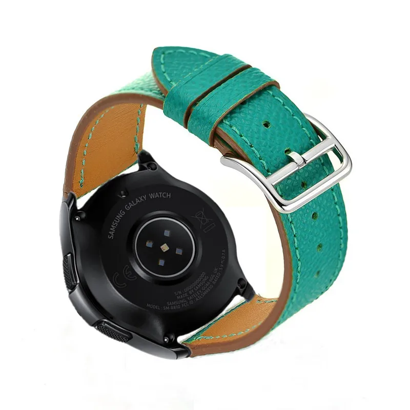 Часы Huawei GT2 ремешок для Samsung Gear S3 Galaxy Active 46 мм Универсальный 22 из натуральной кожи