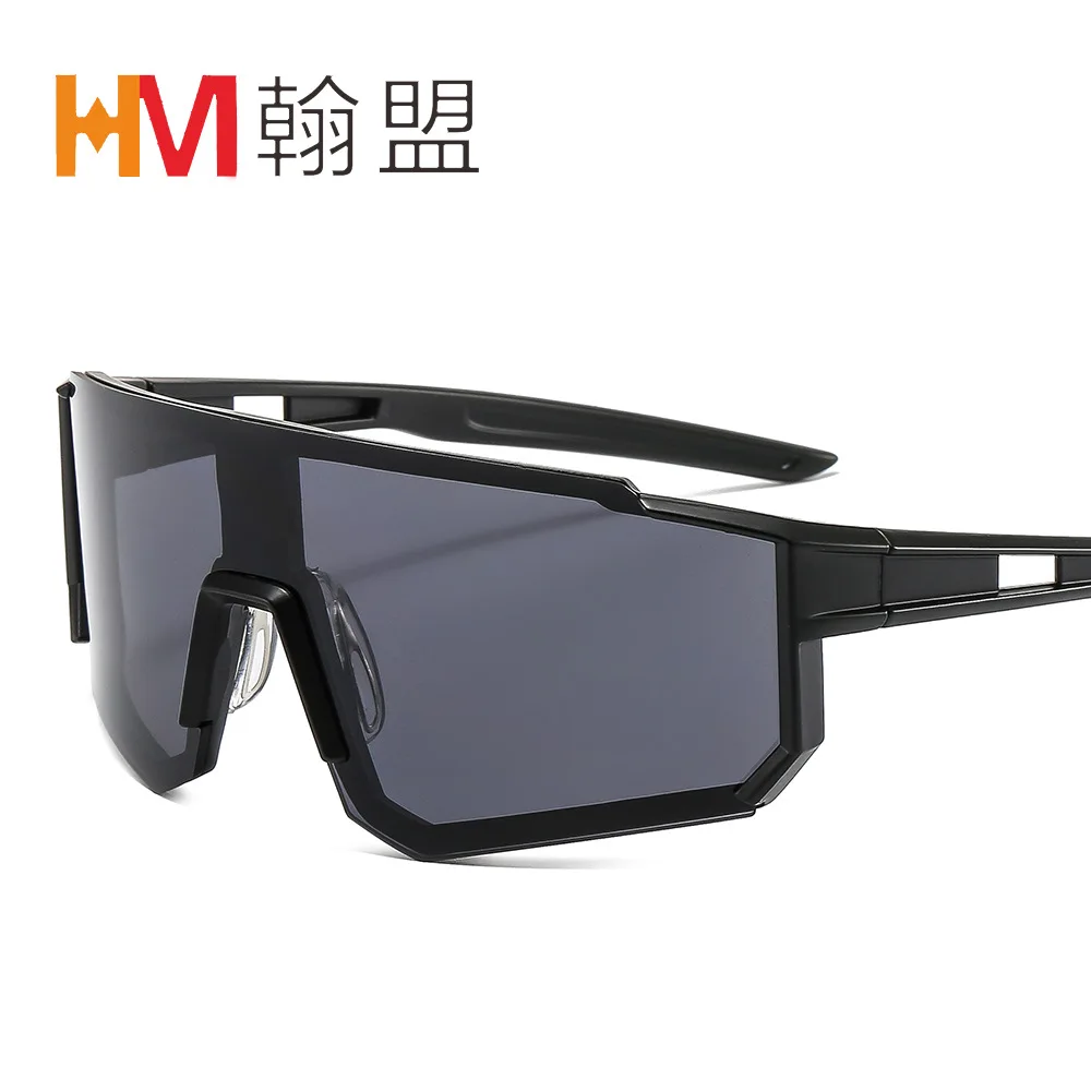 

Black Oversized Cycling Sunglasses Outdoor Sport Fashion Cool Cycling Sunglasses Oculos Ciclismo Bicycle Accessories BD50CS