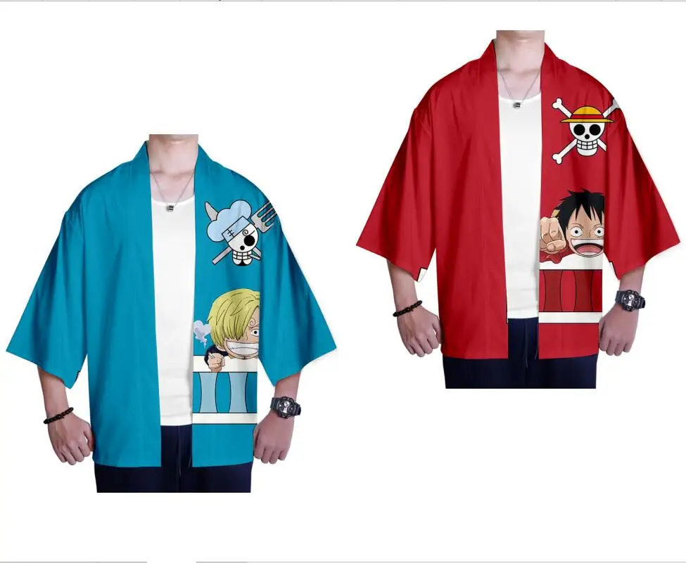 Аниме цельный Косплей Костюм Luffy рубашка Vinsmoke Sanji пальто ророноа Зоро