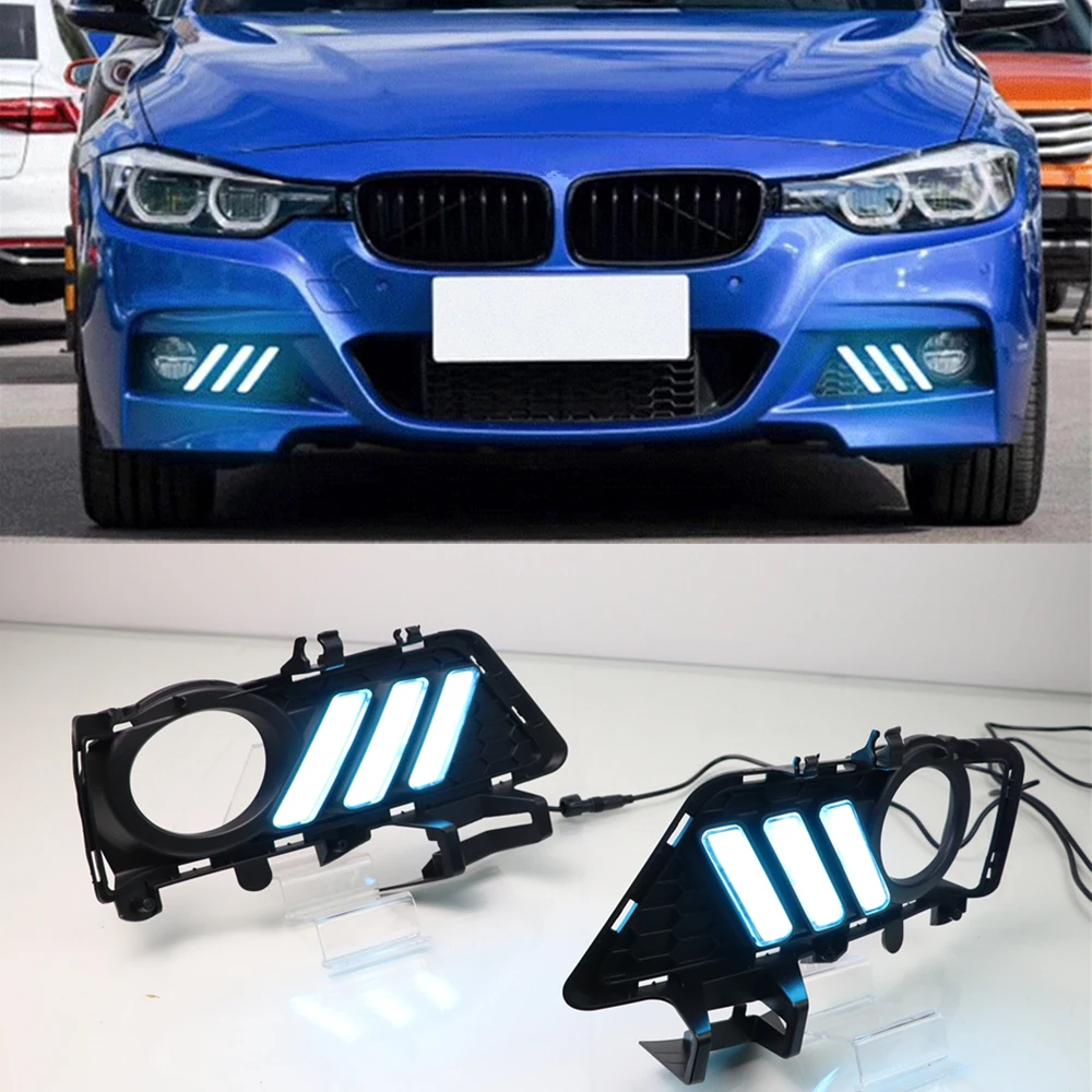 CSCSNL 2 шт. для BMW F30 3 серии 2018 2019 дневные ходовые огни Светодиодный ные DRL