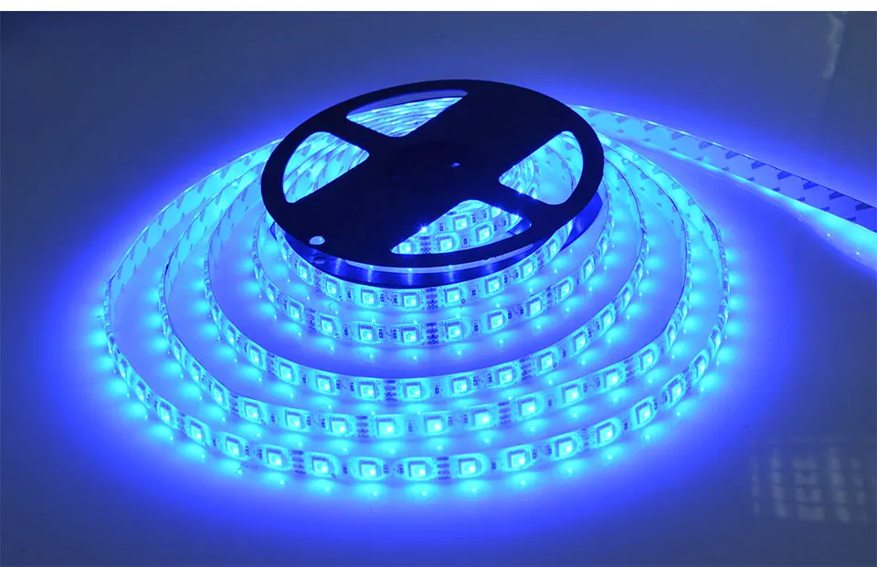 5 м/лот 5630 5050 2835 SMD RGB/белый/теплый белый Светодиодная лента 12 В гибкая светодиодная лента неоновая лампа лента 60 светодиодный s/M подсветка