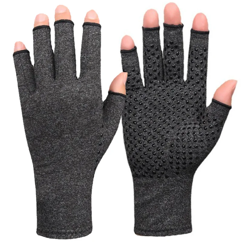 

Fashion Anti-slip Breathable Health Care Half Finger Gloves for Rehabilitation Training Pressure Gloves Gloves Women Gloves Men