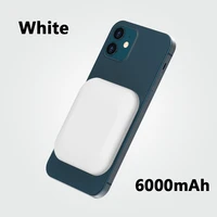 for iphone 13 12 13pro 12pro max mini xiaomi 6000mah mobile phone external battery portable magnetic power bank 15w fast charger