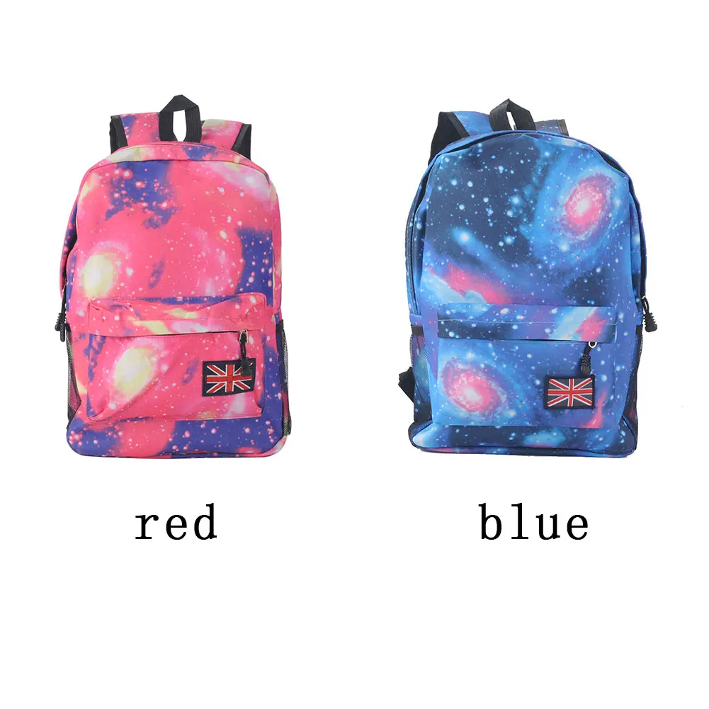 

Adjustable Strap Polyester Wear Resistant Starry Sky Zipper Closure Adult Kids Fashion Outdoor Travel Large Capacity Backpack