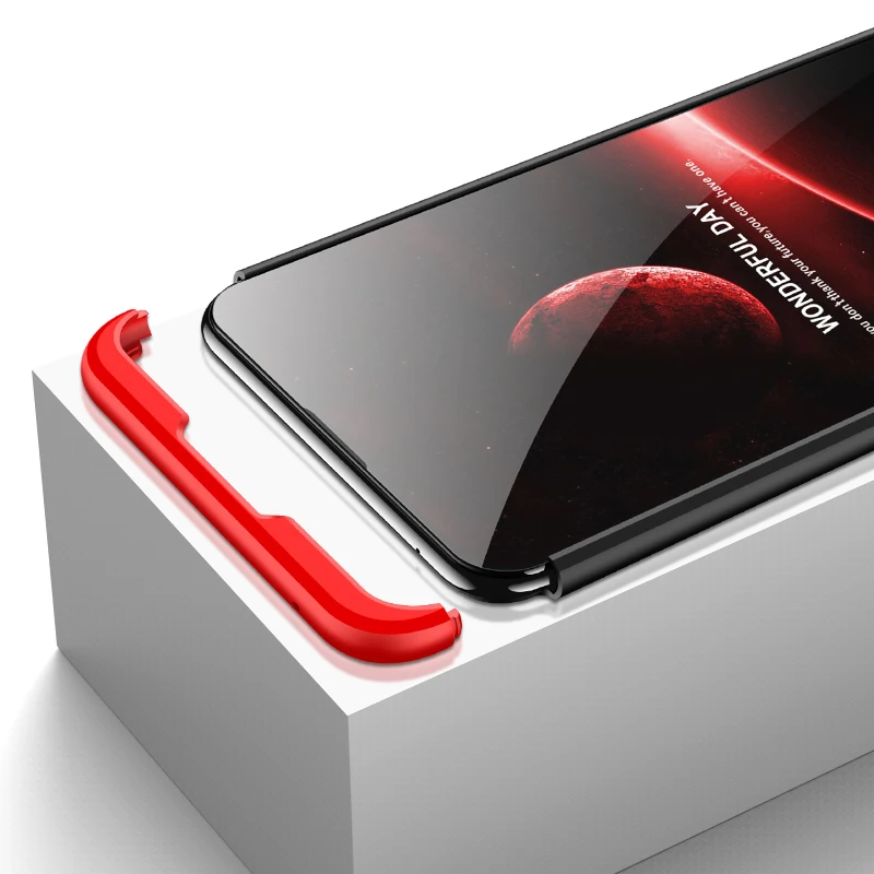 GKK чехол для ASUS ZB601KL ZB631KL 3 в 1 полная защита Матовый Жесткий ПК Zenfone Max Pro M1 M2 телефона