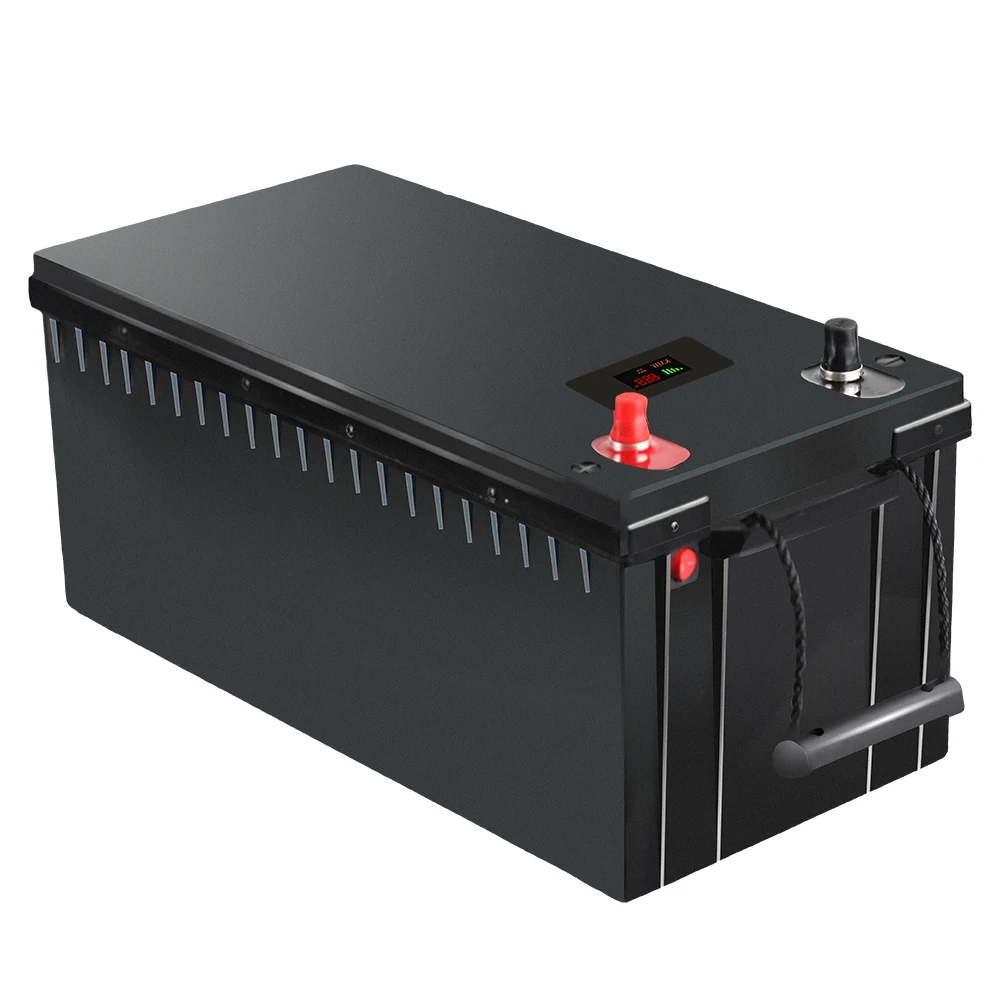 New 24V 100Ah 120Ah LiFePO4 Battery Pack 12V 24V Built-in BMS LiFePO4 Battery for Solar Power System RV House Trolling Tax Free