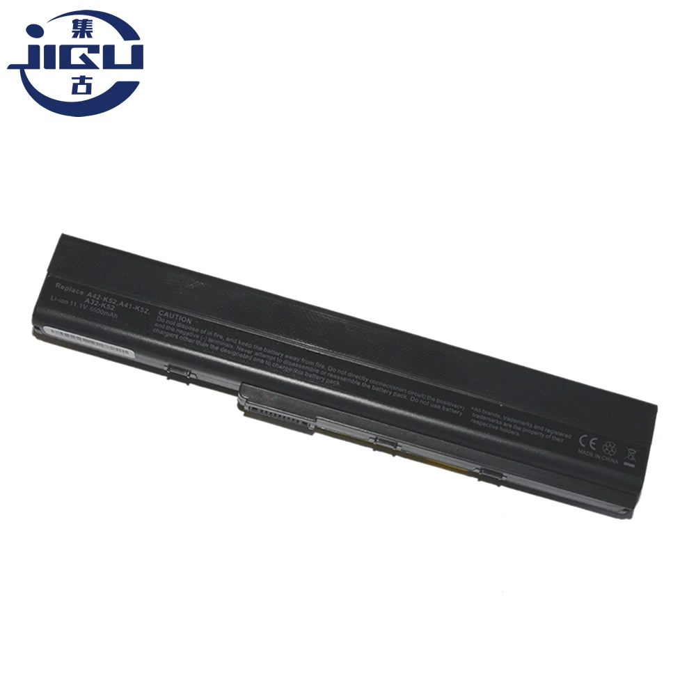 JIGU Новый аккумулятор для ноутбука ASUS K42 K52 A52 A52F A52J 7800 мАч горячая замена
