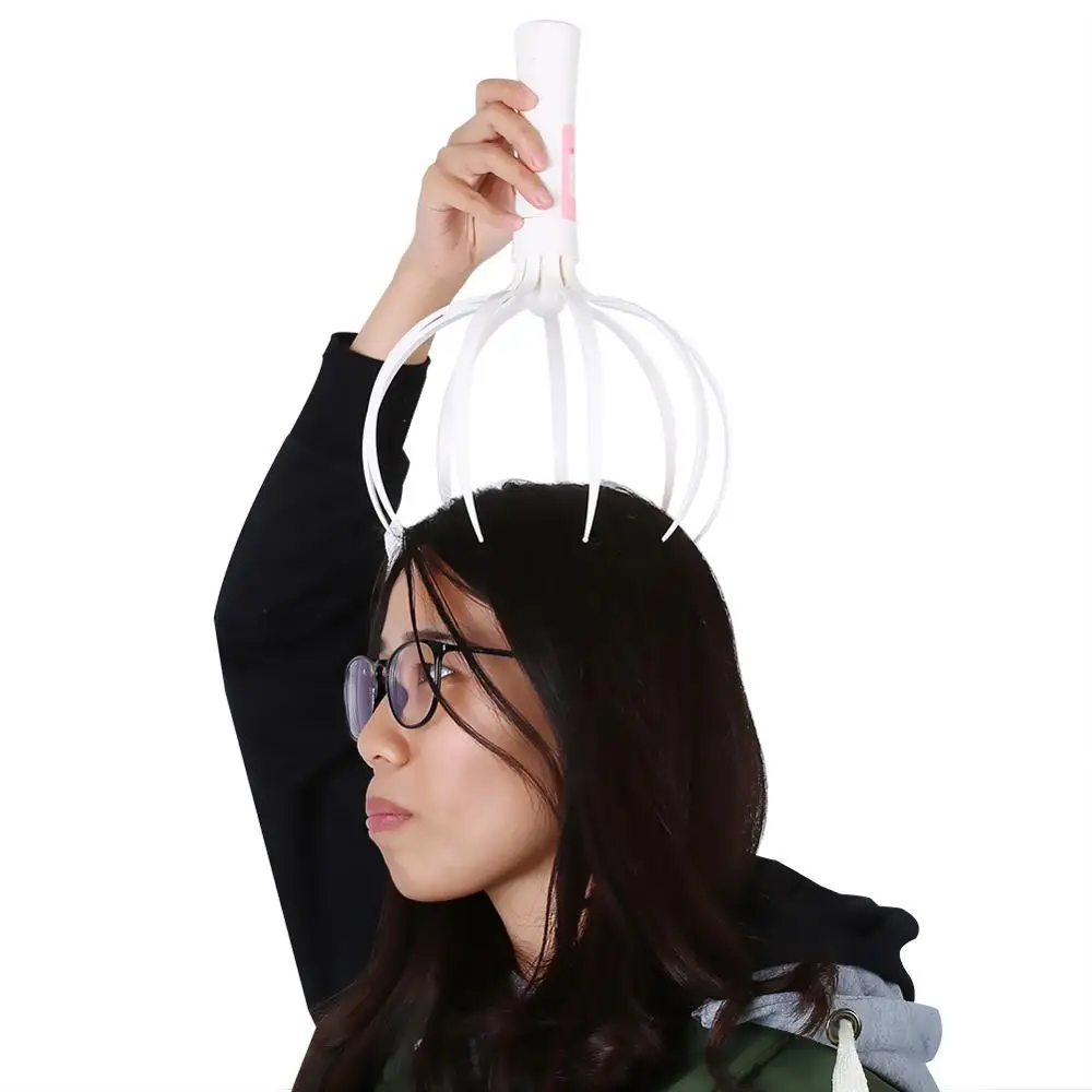 

Portable Electric Octopus Head Massage Multi-purpose Facial Body Vibration Massage Promote Blood Circulation Pressure Relaxation