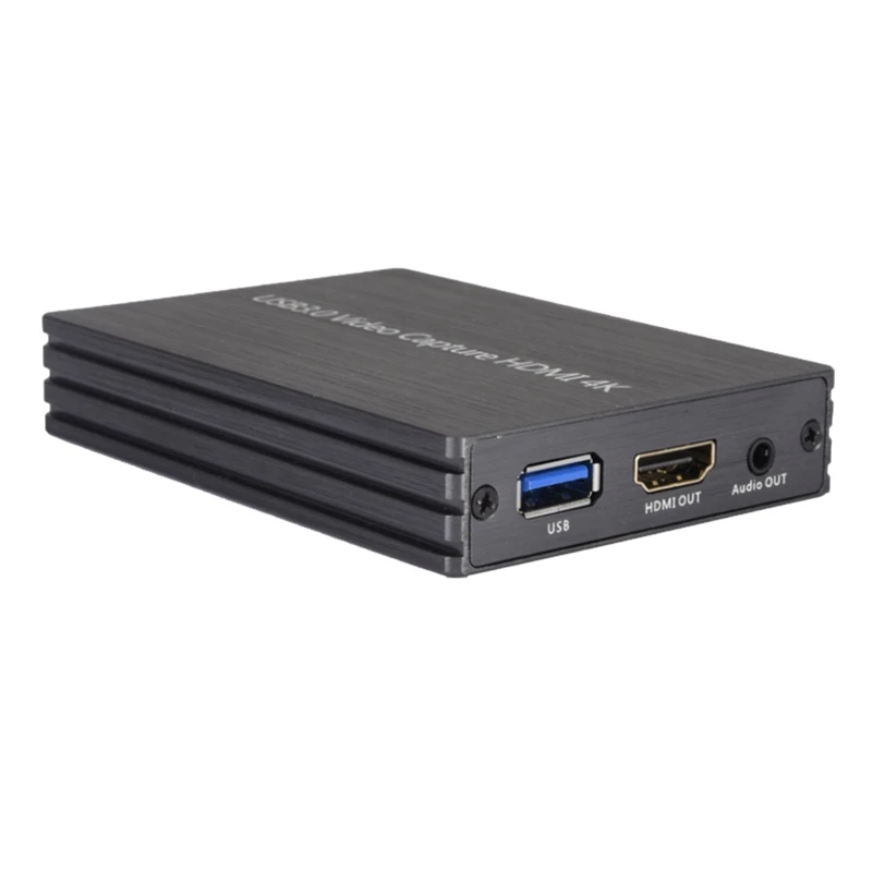 

Коробка для видеозаписи 4K, HDMI-USB 3,0, видеозахват, совместима с Windows, Linux, OS X