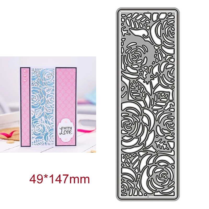 

Элегантные розы, цветок, кружево, металлические Вырубные штампы, «сделай сам», скрапбукинг, тиснение, бумага, фото, карточки, ремесленный шаб...