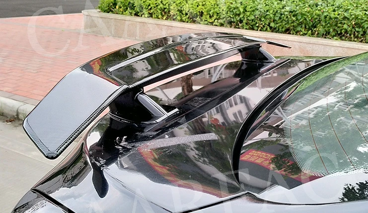 Задний спойлер из АБС материала для гоночного автомобиля универсальная наклейка