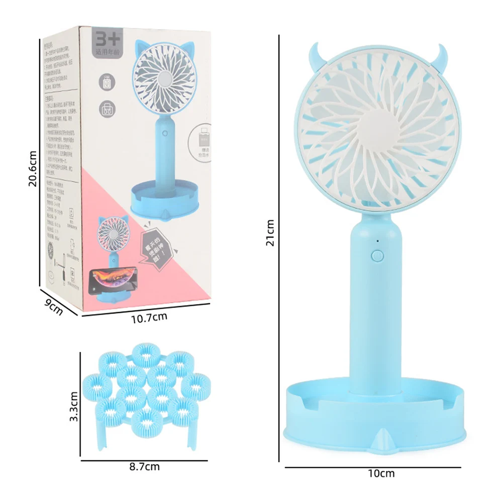 

2020 Hot sale Children Portable USB Rechargeable Bubble Fan Toys 3 Speed Adjustment Electric Bubble Blowing Machine 4 colors#37