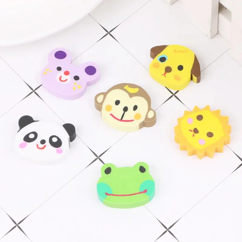 6 шт./компл. Халат с капюшоном в виде животного зоопарк творческие карандаш милые