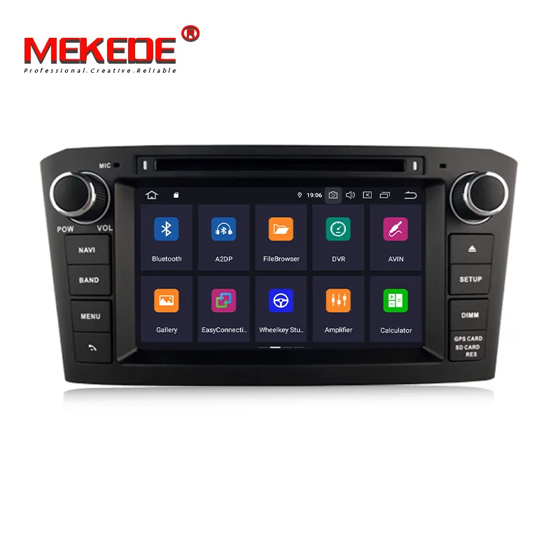 Автомобильный gps навигация DVD плеер для Toyota Avensis/T25 2003 2008 4 Гб ОЗУ 64 ПЗУ радио navi android