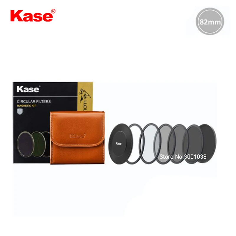 Kase 82 мм магнитный Профессиональный фильтр нейтральной плотности|Фотофильтры для