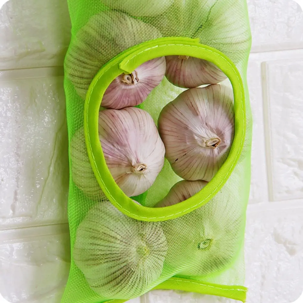 Кухонный сетчатый органайзер для хранения овощей фруктов чеснока лука|hanging