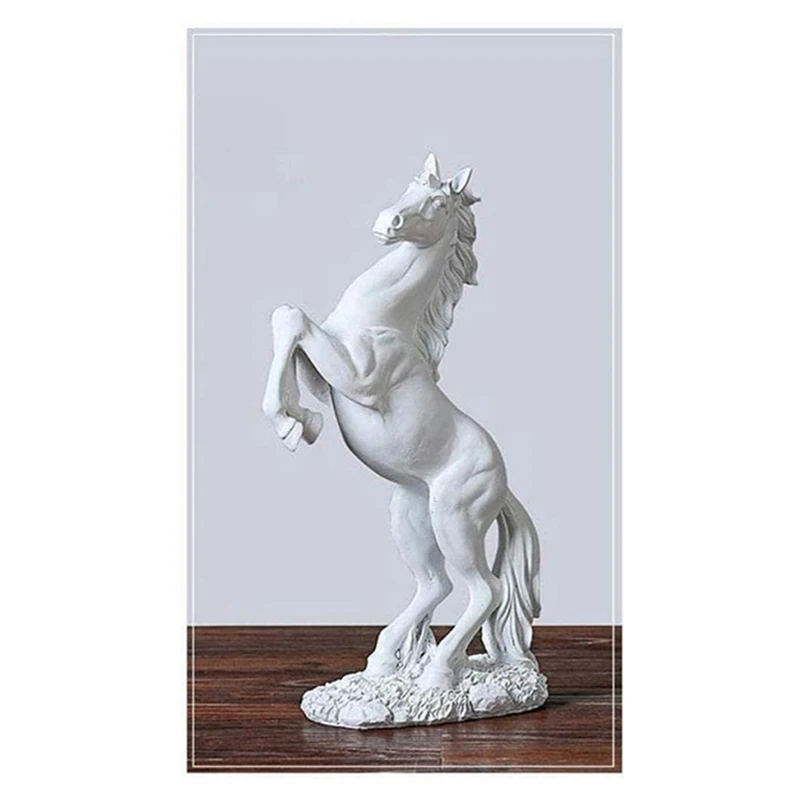 

1 Pcs Art Sculpture, European-Style Flying Horse Decoration & 12 Pcs Carbide Milling Cutter Set