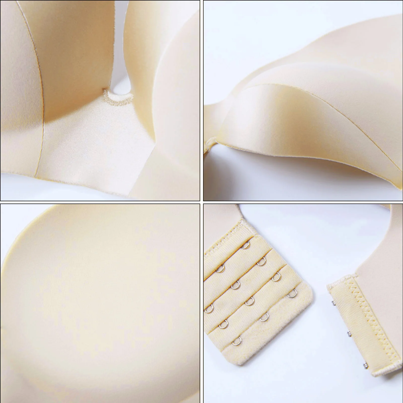 

Everyday Wireless Women Bras V-Neck Lingerie Brassiere Bralette Seamless J55