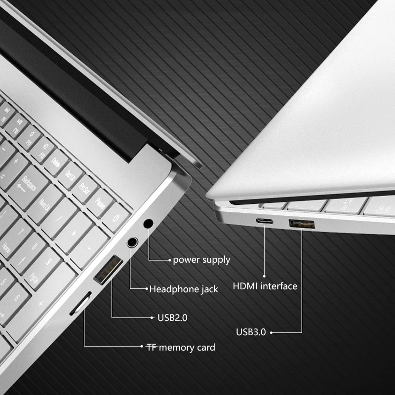 Ноутбук 15,6 дюймов с подсветкой и клавиатурой 8 ГБ ОЗУ DDR4 1 ТБ 512G 256G 128G SSD ноутбук Win10 Intel J3455 ips ультрабук