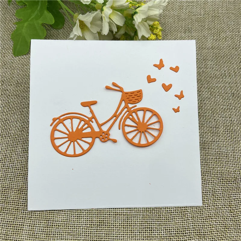 Металлический Стальной трафарет для тиснения на велосипеде DIY Скрапбукинг