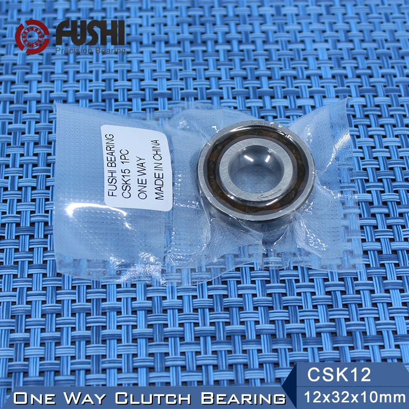 

CSK12 One Way Bearing Clutches 12*32*10mm ( 1 PC) Without Keyway CKK12 CSK6201 FreeWheel Clutch Bearings CSK201