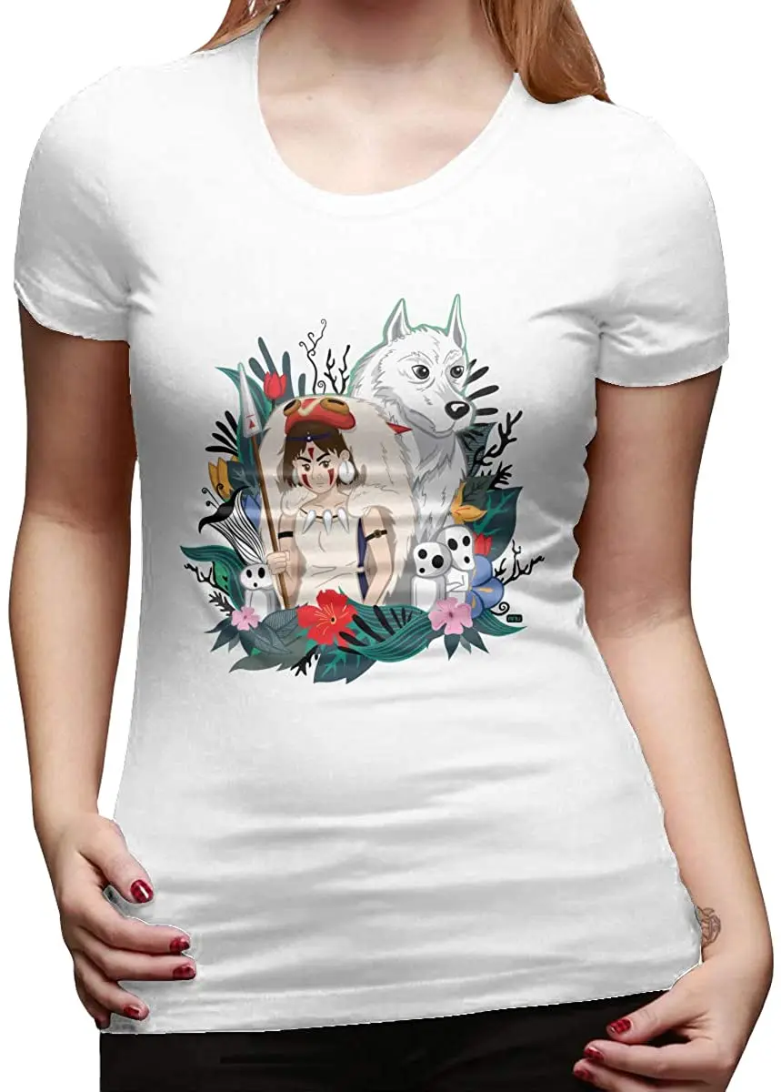 

All-Match Stylet Shirts Short Sleeve Summer Womens Pattern Print Crewneck Tee Tops