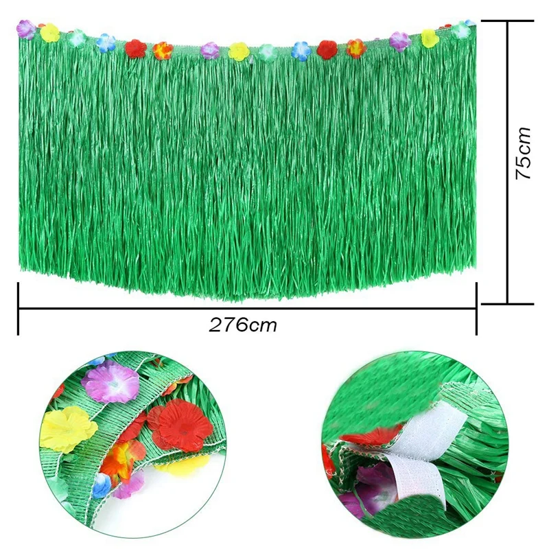 107 шт тропические вечерние украшения набор с гавайским столом юбка Пальмовые
