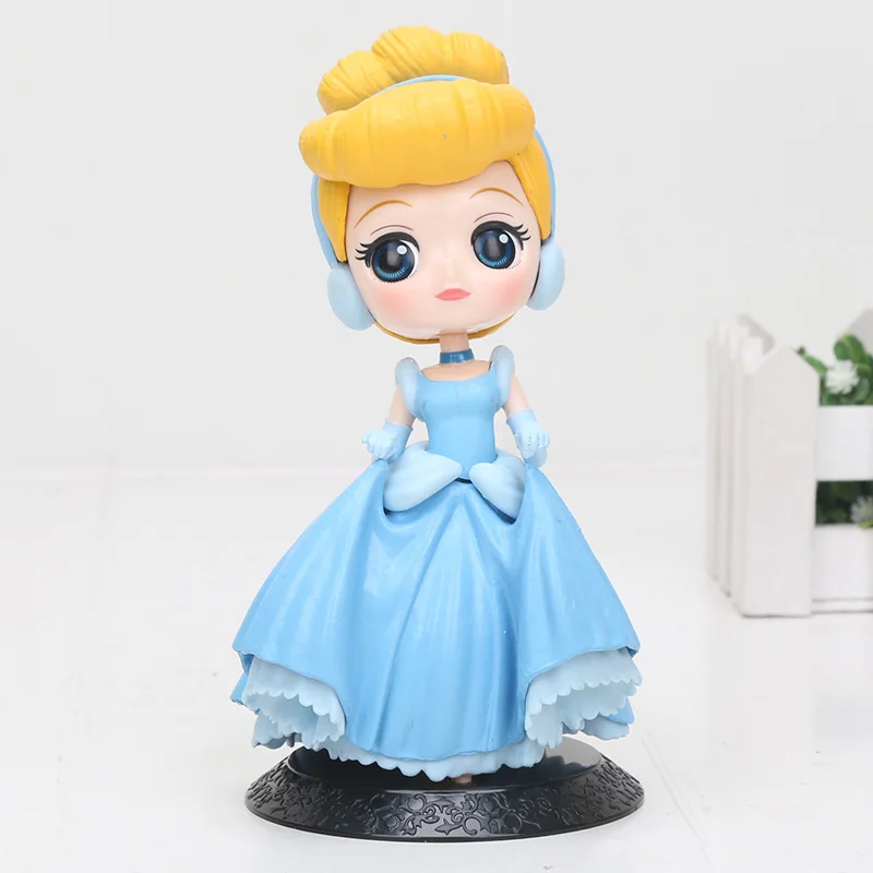 3773 11cm 6 19 см Q Posket фигурка принцессы жасмин запутанная Рапунцель Золушка фигурка кукла из ПВХ игрушка украшения торта Действие ПВХ модель игрушки - Цвет: 3773 11cm 6