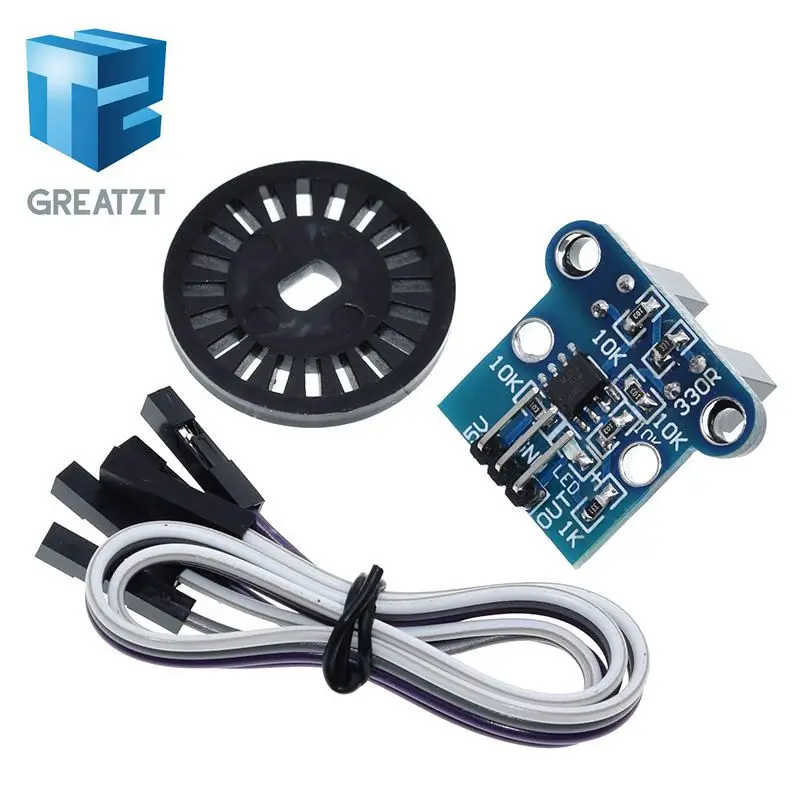 GREATZT 1 комплект HC 020K модуль датчика двойной скорости с Фотоэлектрические датчики