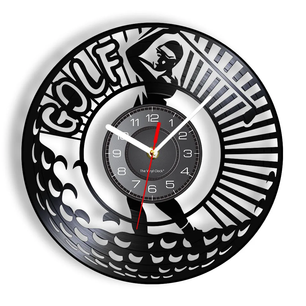 Games Art Vinyl Record Wall Clock Sports Home Decor Shot Green Oxygen Light Friendship Club Artwork Watch
