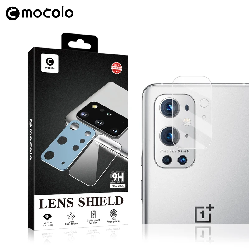 

for OnePlus 9 Lens Protector Mocolo 9H Full Cover Tempered Glass Film for OnePlus 9 Pro Camera Protector