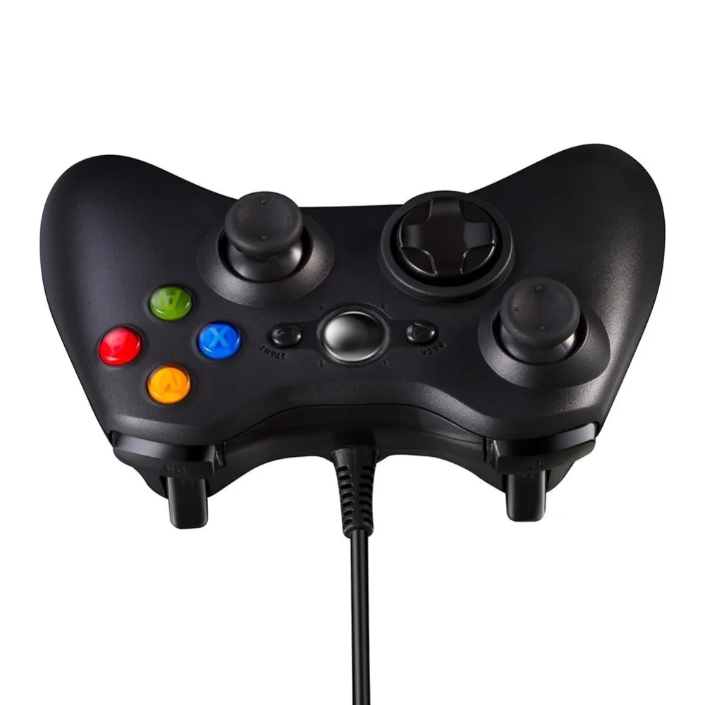Игровой геймпад для microsoft xbox 360 контроллер проводной игровой коврик контроллер Джойстик для xbox 360 ПК компьютер Win98/2000/XP/Win7/8/10
