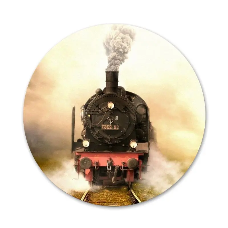 Модная брошь на железную дорогу булавка Значки для косплея аксессуары одежды