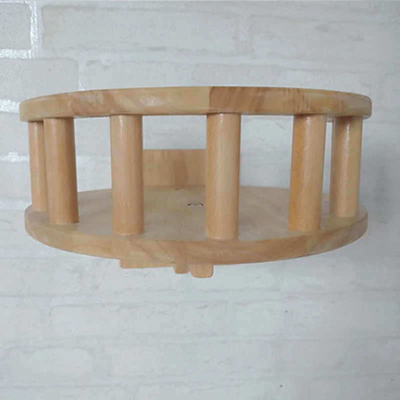 Кошка деревянная прыгающая рама настенная скалолазальная платформа для котенка