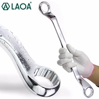 laoa cr v double ring wrench spline end spanner vehicle repairing tools combination wrenches