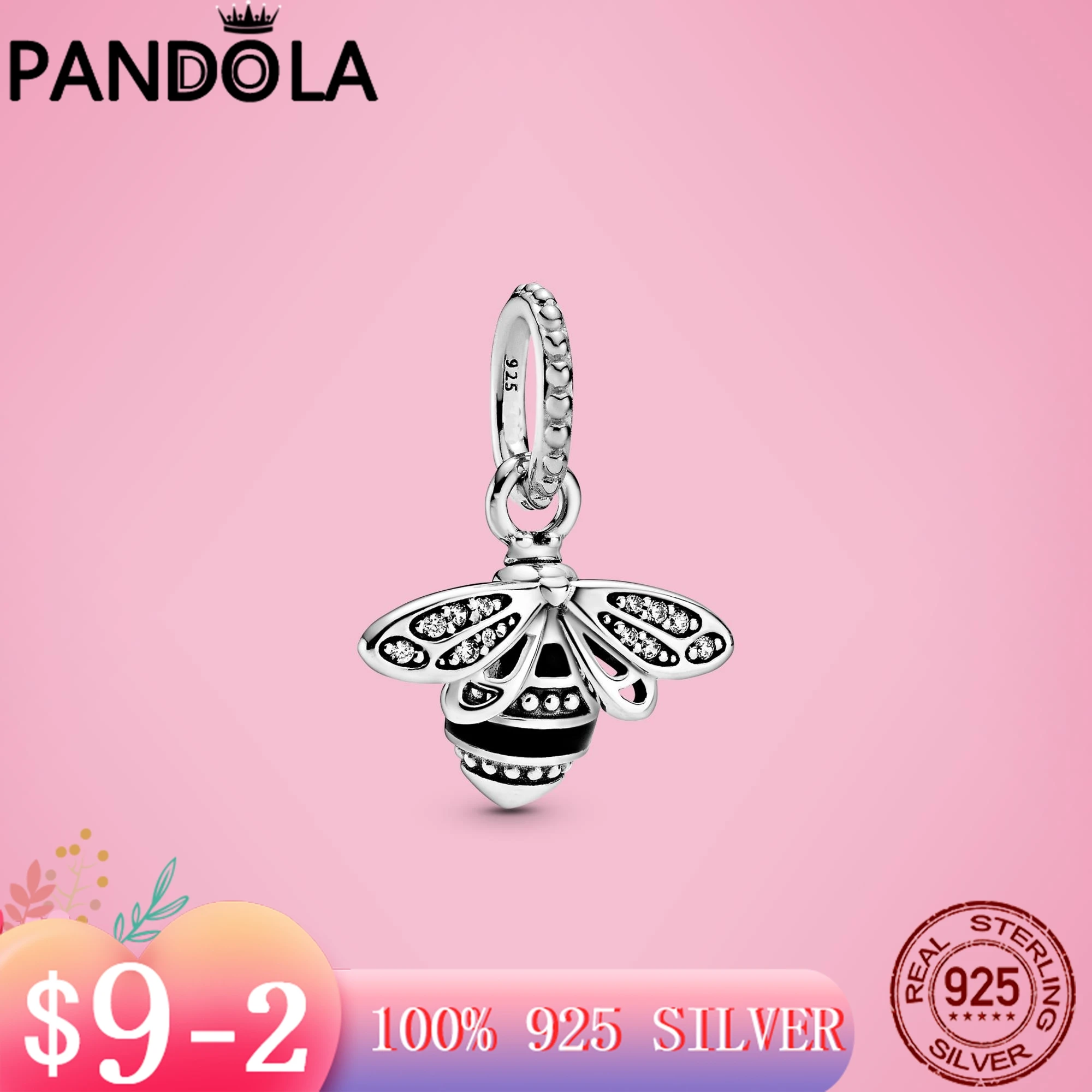 

Подвеска-Шарм «королева пчела» из серебра 925 пробы